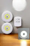 Mutfak Dolap Altı Işığı Uzaktan Kumandalı Yapışkanlı Kablosuz Pilli-3