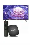 2.4G Wifi Tv Box Medya Oynatıcı TV Uyumlu MX Box Kutusu Android TV-1