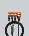 Çoklu USB Şarj Kablosu – 1,2m Hızlı Şarj, 3A Güçlü Akım-2