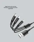 Çoklu USB Şarj Kablosu – 1,2m Hızlı Şarj, 3A Güçlü Akım-3