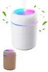 Humidifier LED Işıklı Mini Ortam Oda Kokusu Aromaterapi Buhardanlık-1