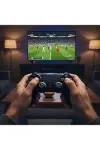 Bluetooth Kablosuz Gamepad – Ergonomik Tutuş, Hassas og Joystick, PC & Mobil Uyumlu Oyun Kolu-2