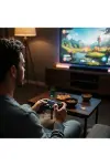 Bluetooth Kablosuz Gamepad – Ergonomik Tutuş, Hassas og Joystick, PC & Mobil Uyumlu Oyun Kolu-3