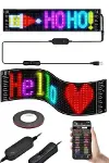Matrix Led Cama Yapışan Telefon Kontrollü Panel Dijital Ekran Kumandalı-3