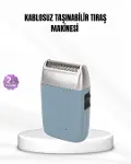Taşınabilir Şarjlı Tıraş Makinesi – Kuru Kullanım, Özel Sakal Başlıkları-1