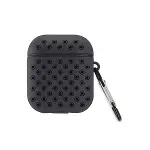 Apple Airpods 3 (3.nesil) Spor Delikli Kılıf - Siyah-Siyah-3