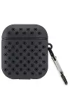 Apple Airpods 3 (3.nesil) Spor Delikli Kılıf - Siyah-Siyah-1