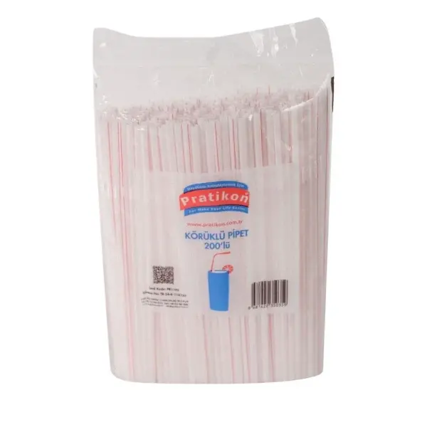 Pipetli Körüklü Poşet