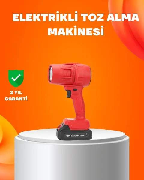 Elektrikli Toz Alma Cihazı Güçlü Hava Üfleme ve Derin Tezlik