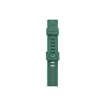 Apple Watch 38mm Kr408 Çizgili Silikon Kordon - Yeşil-3