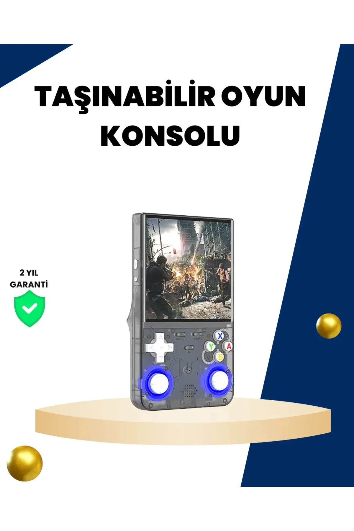 64GB Retro Oyun Konsolu 10.000 Oyunlu Taşınabilir El Konsolu