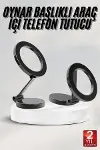 Araç Içi Telefon Tutucu İOS Uyumlu Magsafe Manyetik Mıknatıslı-2