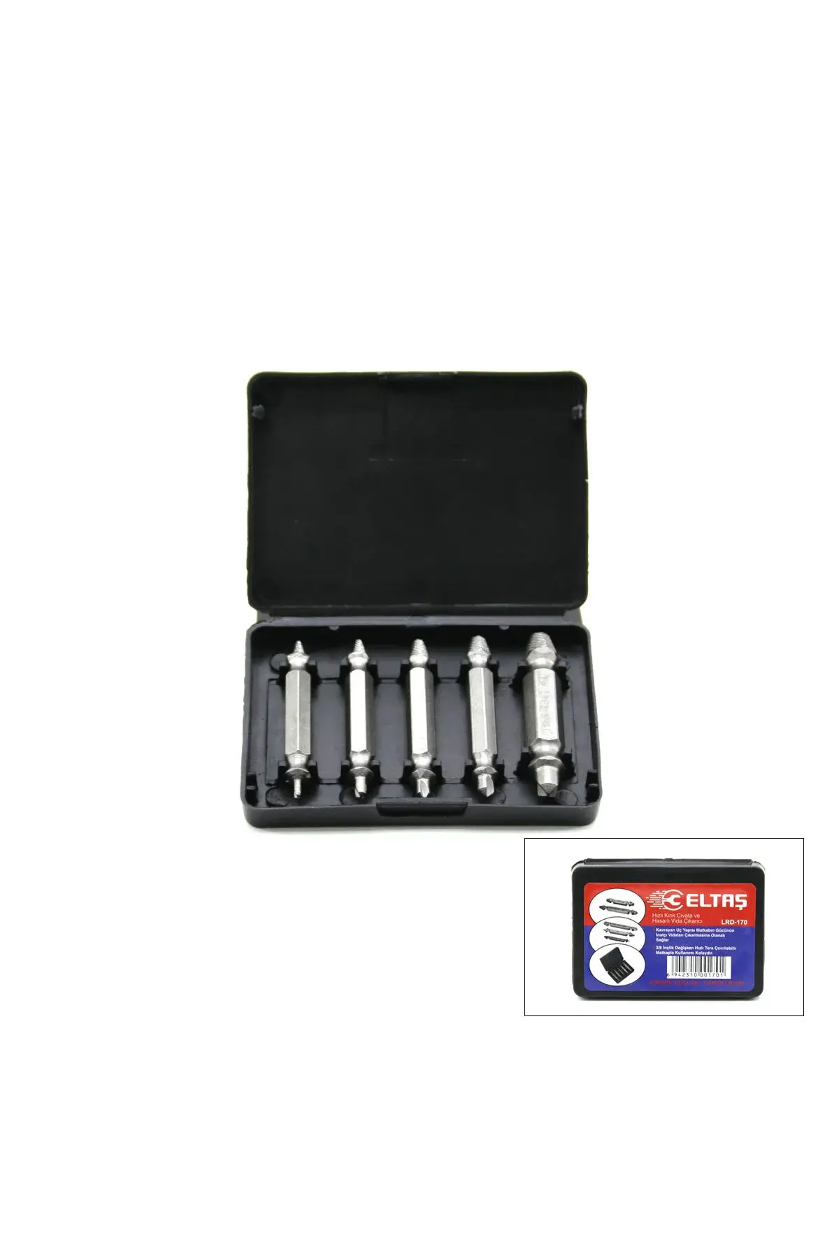 5PCS Klavuz Uç Speed Out Hasarlı Vida Çıkarıcı