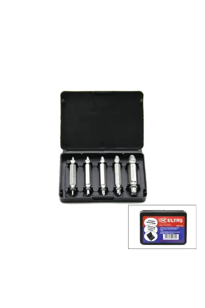 5PCS Klavuz Uç Speed Out Hasarlı Vida Çıkarıcı