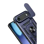 Apple İphone 17 Air Pars Lens Yüzüklü Silikon - Lacivert-3