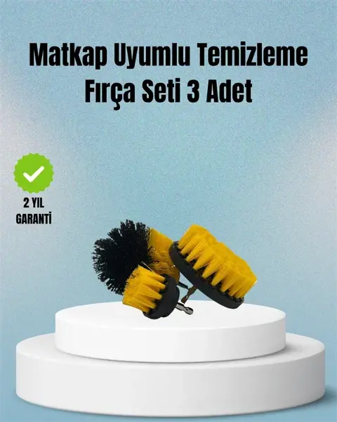 Matkap Uyumlu Tezlik Fırçası – Kablolu ve Akülü Matkaplarla Kullanılabilir