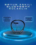Polygold PG-100 Type-C Şarjlı Bluetooth Kulaklık – Boyun Askılı, Uzun Pil Ömürlü, krofonlu-2