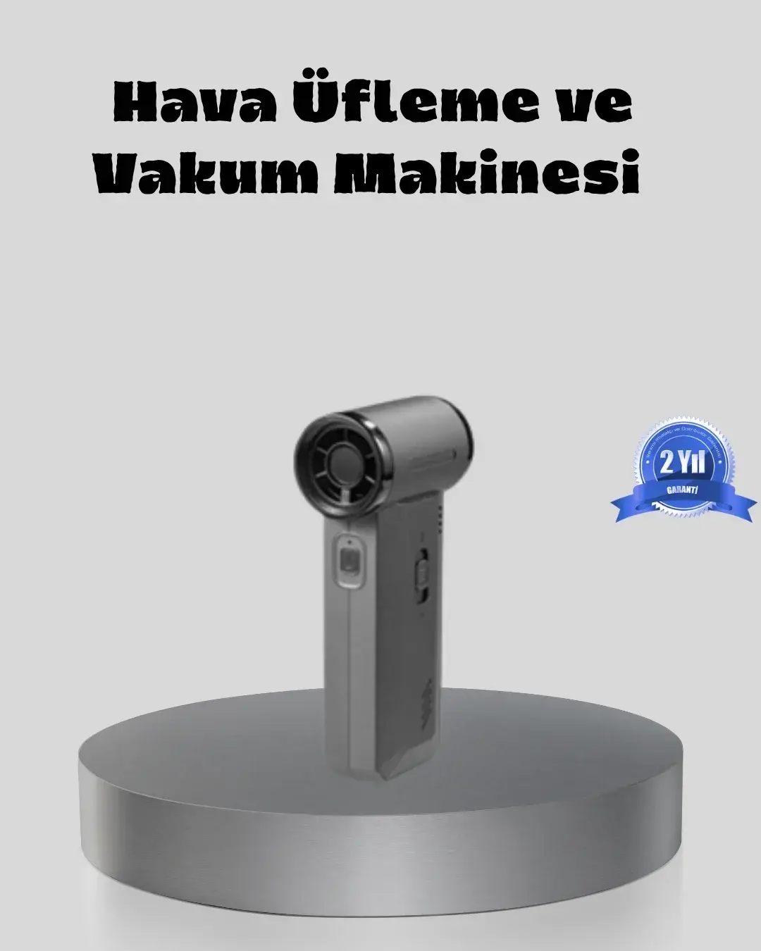 Şarjlı 130000 RPM Hava Üflemeli ve Vakumlu Araç Ev Tezlik Makinesi