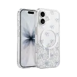 Onegif Apple İphone 17 sk Simli Magsafe Kapak - Desen 3-1