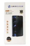 Apple iPhone 6 3D Antistatik Hayalet Cam Ekran Koruyucu - Beyaz-3