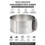 Ayarlanabilir Metal Kek Kalıp 16-34CM-1