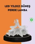 3x3 Metre Yıldız Peri Led Perde Işık Romantik Dekorasyon-1