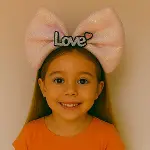 LED Işıklı Love Yazılı Pembe Fiyonk Taç – Kız Çocuk Parti Tacı-2