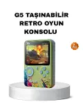 G5 Retro Oyun Konsolu 500 Klasik Oyunlu 3 İnç HD Ekran ve TV Bağlantılı-1