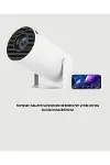 4K Uyumlu 130 İnç Full HD Projeksiyon Cihazı ve Kablosuz Aktarım Özelliği-3