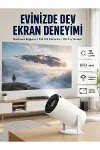 4K Uyumlu 130 İnç Full HD Projeksiyon Cihazı ve Kablosuz Aktarım Özelliği-1