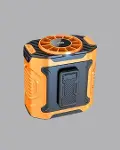 Turbo Mini Taşınabilir Fan – 100 Kademeli Dijital Hız Kontrolü ve Type-C Şarj-3