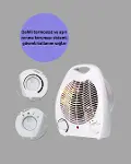 Mini Elektrikli Isıtıcı – Taşınabilir Fanlı Isıtma Siste-2