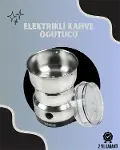 Paslanmaz Çelik Kahve Değirmeni | Düşük Gürültü, Yüksek Devir, Fındık ve Tahıl İçin Uygun-1