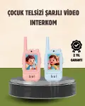 Görüntülü Walkie Talkie Çocuklar İçin Video İnterkomlu Oyuncak-1