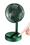 Katlanabilir Usb Şarjlı Masaüstü Soğutucu Mini Fan Telefon Tutucu-2