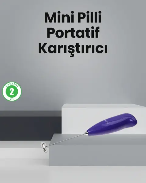 Mutfak İçin Mini El kseri – Kahve, Süt, Krema ve Sos Karıştırıcı