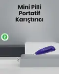 Mutfak İçin Mini El kseri – Kahve, Süt, Krema ve Sos Karıştırıcı-1
