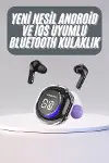 Kulak İçi Bluetooth Kulaklık ANC ENC Özellikli Şarj Göstergeli Kablosuz Kulaklık-1