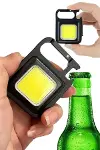 Işıldak USB Şarjlı Cep El Feneri Taşınabilir Mini Led Işık Çok Fonksiyonlu-3