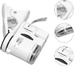 60x Mini Cep Telefonu Için Mandallı kroskop Uv Ledli Büyüteç Model Al2431-3