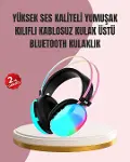 Düşük Gecikmeli Bluetooth 5.3 Gang Kulaklık – RGB Işıklı-1