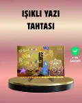 USB Bağlantılı LED Akrilik Çizim ve Not Tahtası-1