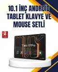 Klavye Kalem Mouse Dahil Android Tablet Uzun Pil Ömürlü-1