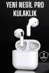 Beyaz Yeni Nesil Pro Bluetooth Kulaklık Yüksek Ses Kaliteli ANC Özelliği-2