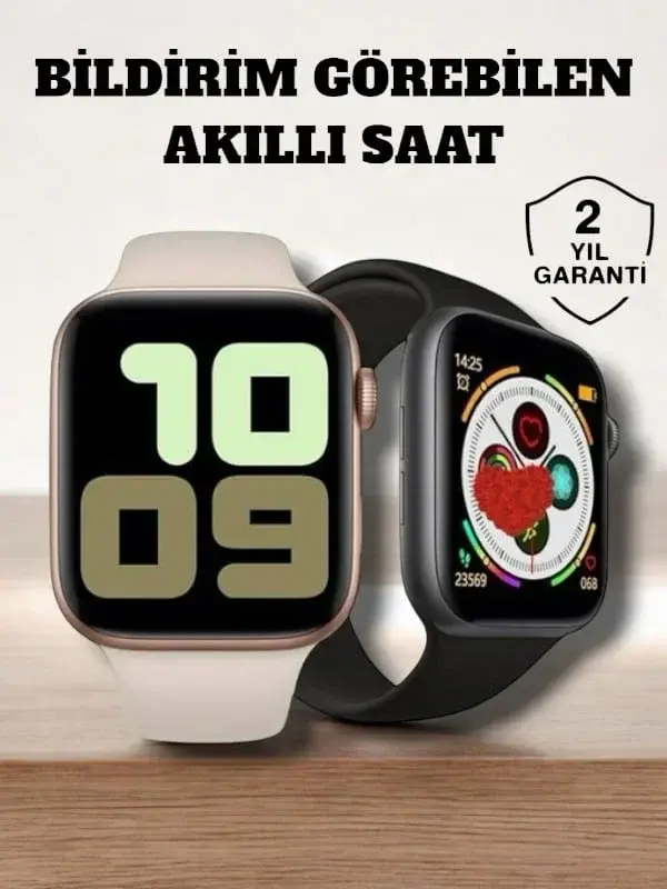 Akıllı Saat 44mm Çelik Kasa, OLED Ekran ve Gelişş Sağlık Takibi