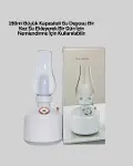 USB Şarjlı Retro Gaz Lambası Hava Nemlendirici Led Atmosfer Işıklı-2