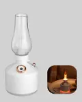 USB Şarjlı Retro Gaz Lambası Hava Nemlendirici Led Atmosfer Işıklı-5
