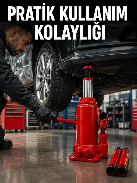 Sağlam Taban Yapılı Güvenilir Hidrolik Şişe Kriko