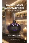 Aroma Difüzör Gece Işığı 7 Led DESENLİ Nemlendirici Kumandalı Buhar Makinesi 550 ml-2