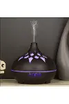 Aroma Difüzör Gece Işığı 7 Led DESENLİ Nemlendirici Kumandalı Buhar Makinesi 550 ml-3
